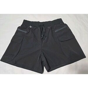Women's XL Dark Gray Shorts Drawstring Pockets